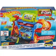 Mattel Hot Wheels forgó autómosó színváltós kisautóval