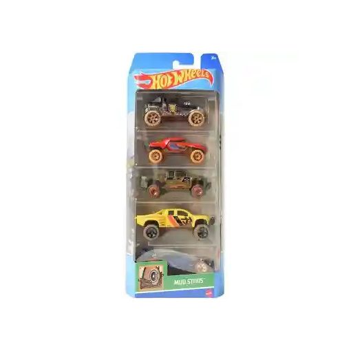 Mattel Hot Wheels kisautók 5 darabos szett - Mud Studs™