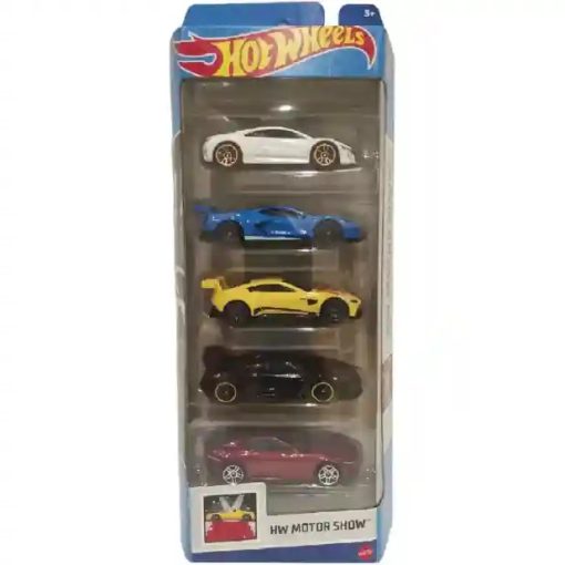 Mattel Hot Wheels kisautók 5 darabos szett - HW Motor Show™