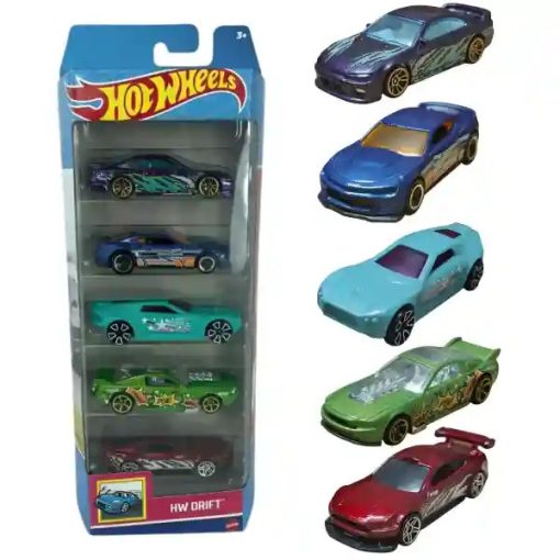 Mattel Hot Wheels kisautók 5 darabos szett - HW Drift™