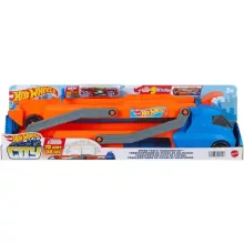 Mattel Hot Wheels 2 az 1-ben versenypálya szállító kamion