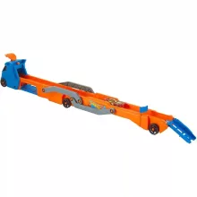 Mattel Hot Wheels 2 az 1-ben versenypálya szállító kamion