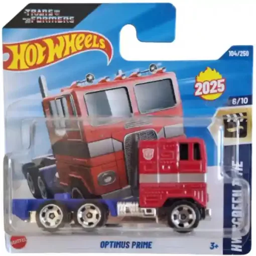  Mattel Hot Wheels Optimus Prime Transformers kisautó