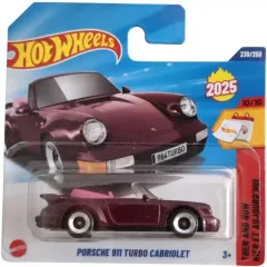  Mattel Hot Wheels Porsche 911 Turbo Cabriolet kisautó