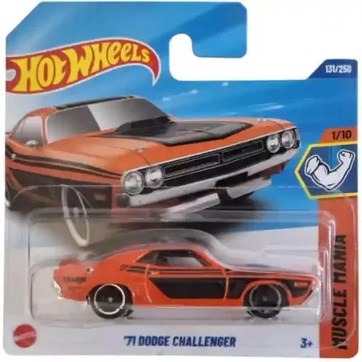  Mattel Hot Wheels '71 Dodge Challenger kisautó