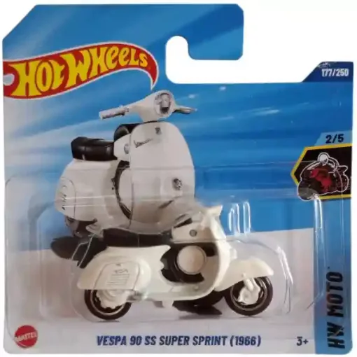 Mattel Hot Wheels Vespa 90 SS Super Sprint (1966) kismotor