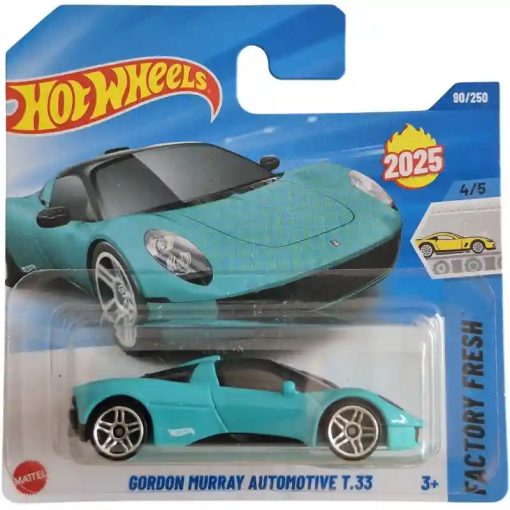 Mattel Hot Wheels Gordon Murray Automotive T.33 kisautó