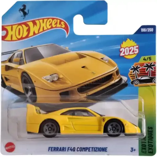 Mattel Hot Wheels Ferrari F40 Competizione kisautó