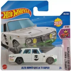  Mattel Hot Wheels Alfa Romeo Giulia Ti Super kisautó