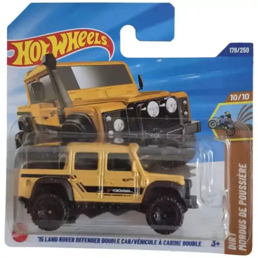 Mattel Hot Wheels '15 Land Rover Defender Double Cab kisautó