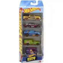 Mattel Hot Wheels kisautók 5 darabos szett - City™
