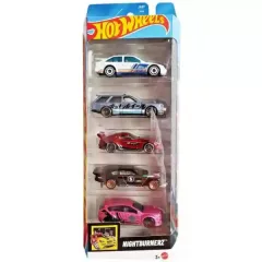   Mattel Hot Wheels kisautók 5 darabos szett - Nightburnerz™
