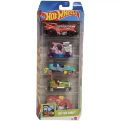 Mattel Hot Wheels kisautók 5 darabos szett - HW Fun Park™