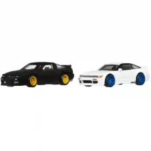  Mattel Hot Wheels Premium '96 Nissan 180SX Type X és Nissan SilEighty kisautók
