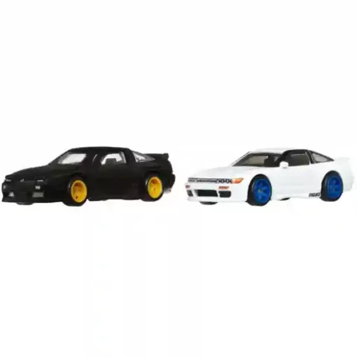  Mattel Hot Wheels Premium '96 Nissan 180SX Type X és Nissan SilEighty kisautók