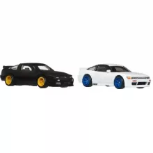  Mattel Hot Wheels Premium '96 Nissan 180SX Type X és Nissan SilEighty kisautók