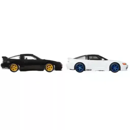  Mattel Hot Wheels Premium '96 Nissan 180SX Type X és Nissan SilEighty kisautók