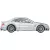    Mattel Hot Wheels Premium Boulevard 2008 Mercedes-Benz CLK 63 AMG Black Series kisautó