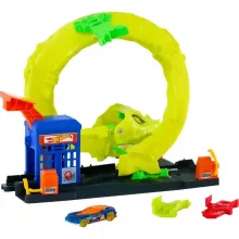 Mattel Hot Wheels kígyóspirál támadás pályaszett