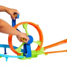 Mattel Hot Wheels szédületes turbina pályaszett