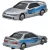   Mattel Hot Wheels Fast & Furious Graphic Remix Custom Acura Integra Sedan GSR kisautó