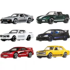   Mattel Hot Wheels kisautók 6 darabos szett - Streets of Japan