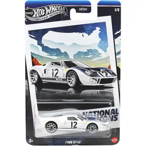 Mattel Hot Wheels National Icons Ford GT40 kisautó