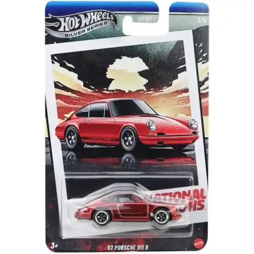Mattel Hot Wheels National Icons '67 Porsche 911 R kisautó