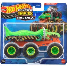 Mattel Hot Wheels Monster Trucks Big Rigs Mega-Wrex 6 kerekű vontató kamion