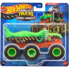  Mattel Hot Wheels Monster Trucks Big Rigs Mega-Wrex 6 kerekű vontató kamion