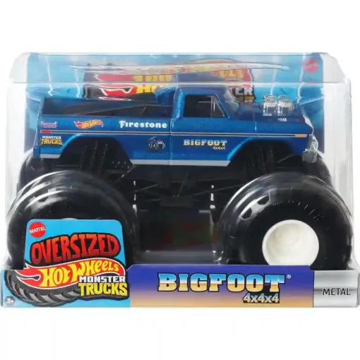 Mattel Hot Wheels Monster Trucks Oversized 1:24 Bigfoot 4x4x4 fém játékautó