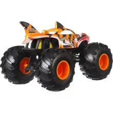 Mattel Hot Wheels Monster Trucks Oversized 1:24 Tiger Shark fém játékautó