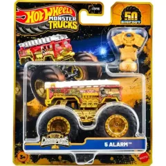   Mattel Hot Wheels Monster Trucks Trophy Champions 5 Alarm kisautó