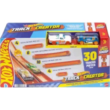 Mattel Hot Wheels Track Creator 7,6m pályaelemek kisautókkal