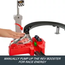 Mattel Hot Wheels Racing Formula 1 sprintfutam versenypálya 3 versenyautóval