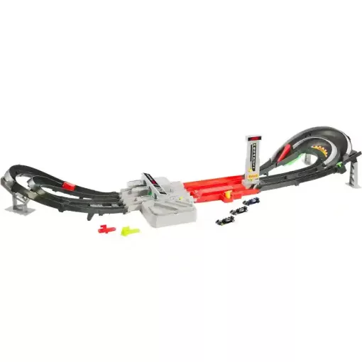 Mattel Hot Wheels Racing Formula 1 Grand Prix motorizált versenypálya 3 versenyautóval
