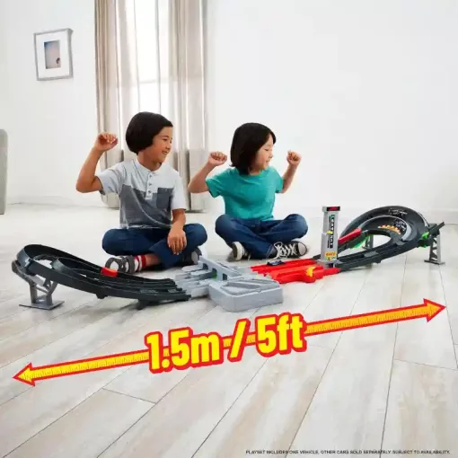 Mattel Hot Wheels Racing Formula 1 Grand Prix motorizált versenypálya 3 versenyautóval