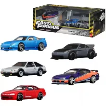  Mattel Hot Wheels Premium kisautók 5 darabos szett - Fast & Furious: Tokyo Drift