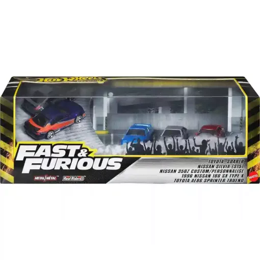  Mattel Hot Wheels Premium kisautók 5 darabos szett - Fast & Furious: Tokyo Drift