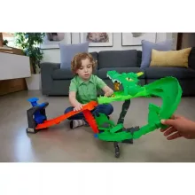 Mattel Hot Wheels Monster Trucks Sharks vs. Dinos sárkányfutam versenypálya