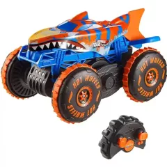   Mattel Hot Wheels Monster Trucks RC tigriscápa távirányítós autó 30cm