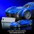   Mattel Brick Shop Hot Wheels Cadillac Project GTP Hypercar építőjáték kisautóval