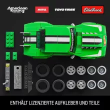Mattel Brick Shop Hot Wheels Custom '68 Chevrolet Camaro építőjáték kisautóval