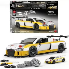 Mattel Brick Shop Hot Wheels '15 Audi R8 LMS építőjáték kisautóval