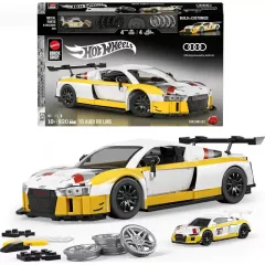   Mattel Brick Shop Hot Wheels '15 Audi R8 LMS építőjáték kisautóval