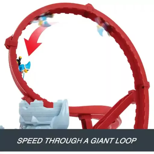 Mattel Hot Wheels Super Mario: Mariokart Bowser vára óriás versenypálya