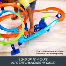 Mattel Hot Wheels kaszkadőr duplahurok pályaszett kisautóval
