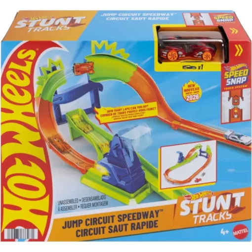 Mattel Hot Wheels ugratós körkörös versenypálya