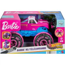 Mattel Barbie Hot Wheels Monster Trucks RC távirányítós autója 20cm