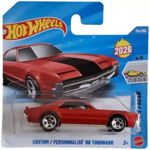  Mattel Hot Wheels Custom '66 Oldsmobile Toronado kisautó